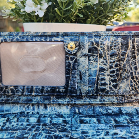 Brahmin Turquoise Wallet - Picture 3 of 7